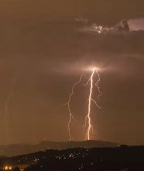 "It is He who shows you lightening, [causing] fear and aspiration"